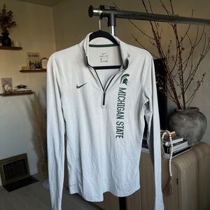 Nike Michigan State Quarter-Zip Pullover